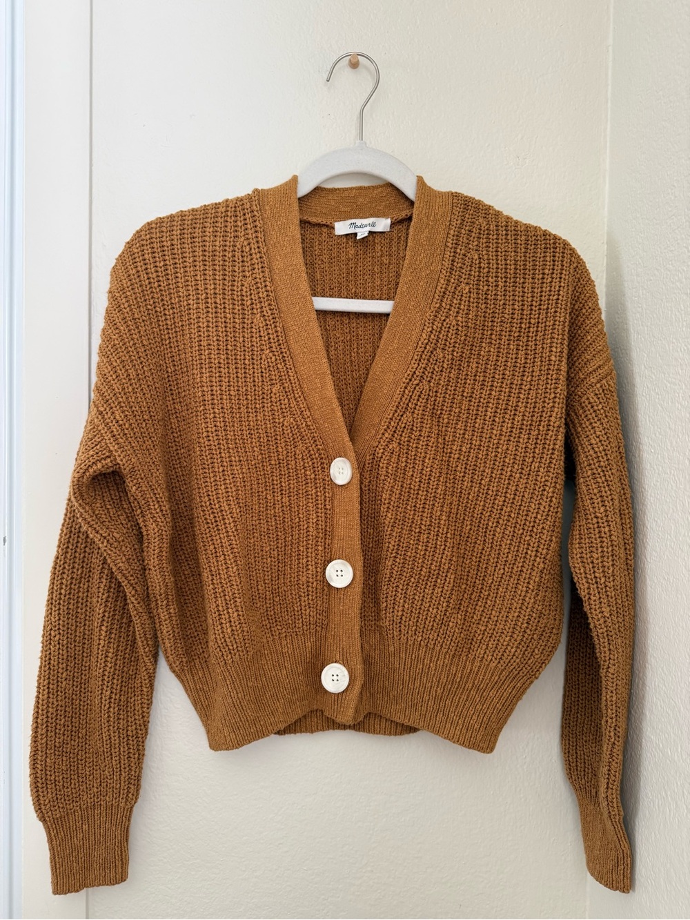 Madewell Greywood Crop Cardigan